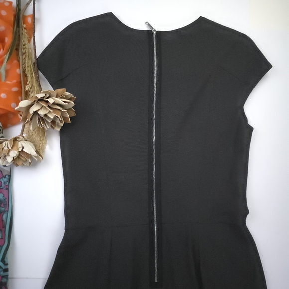 Lafayette 148 New York Black Women's Dress Sz 6 - Picture 8 of 10